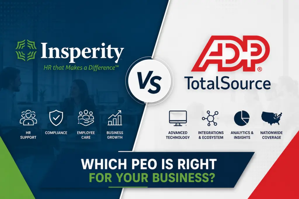 Insperity vs ADP totalsource : which is better?