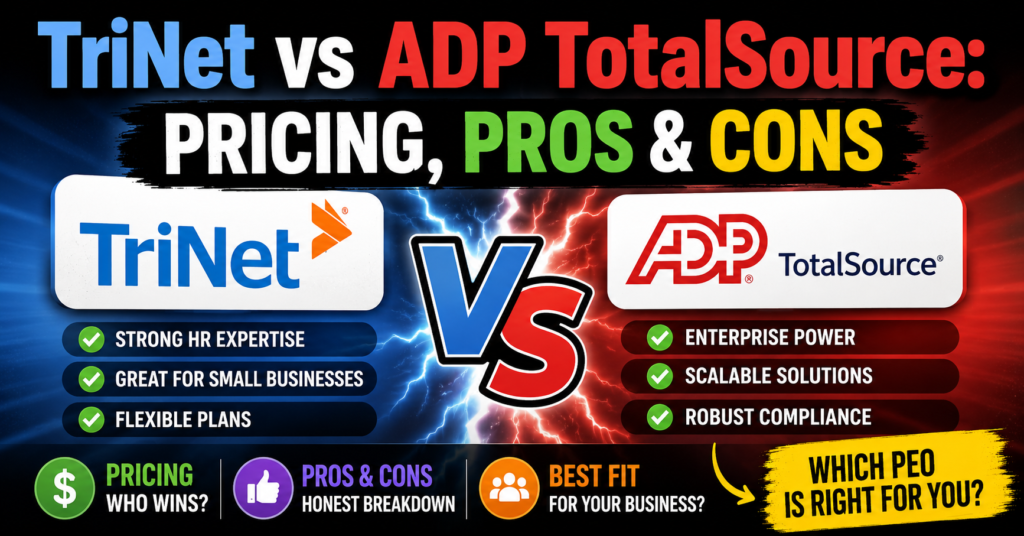 Trinet vs ADP Totalsource