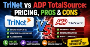 Trinet vs ADP Totalsource