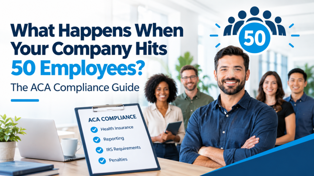 ACA compliance 50 employees PEO